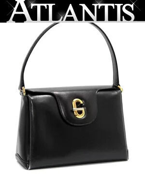 Gucci Leather Handbag Black